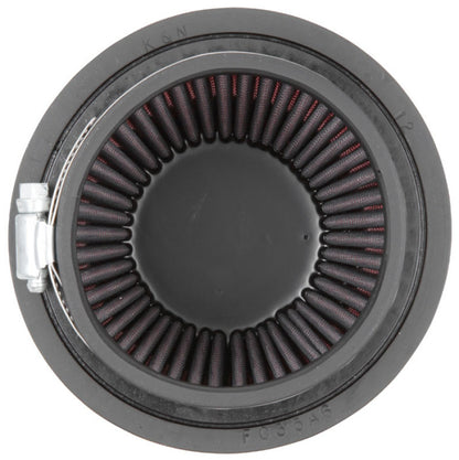 K&N Filter Universal Rubber Filter 3 1/2 inch Flange 5 inch Base 3 1/2 inch Top 4 inch Height RU-2990