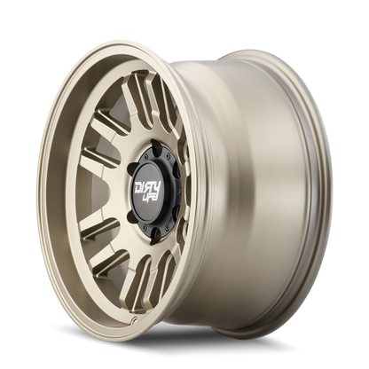 Dirty Life Wheels 9310 Canyon Street Series Satin Gold Wheels 9310-7973MGD38