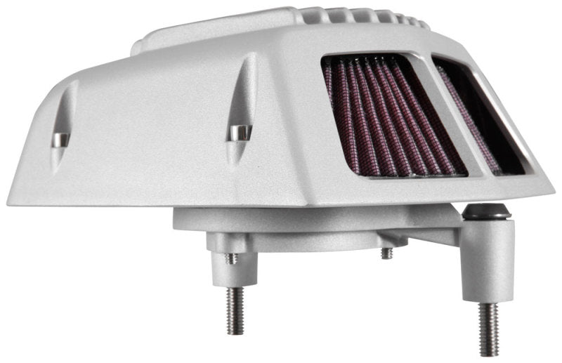 K&N Street Metal Intake System - Shaker Touring 2017 Silver Intake System-Harley Davidson RK-3955S