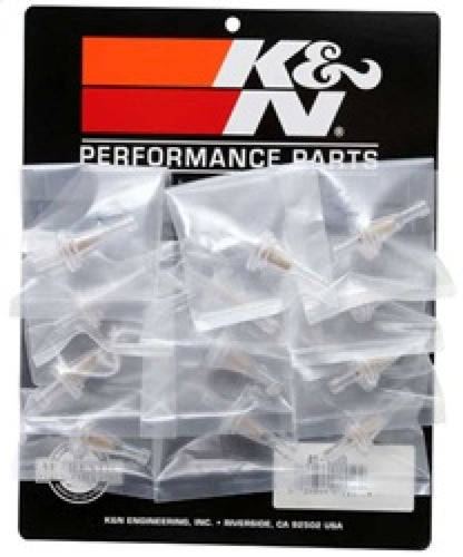 K&N 0.25in Flange 2.15in Length 1in OD Sintered Porous Bronze Fuel Filter (Set of 12) 81-0220