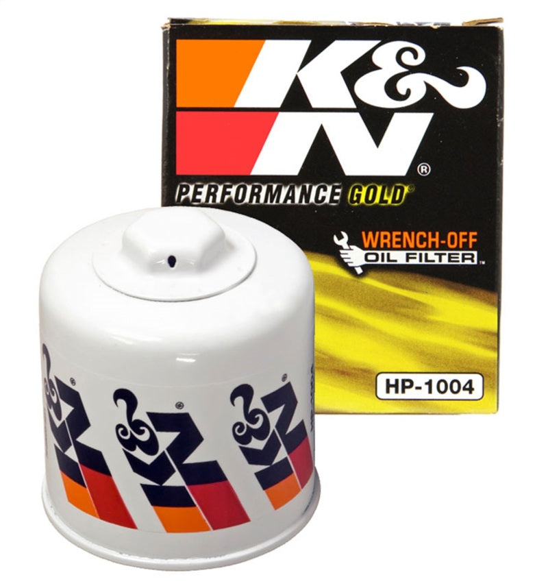 K&N Universal Performance Gold Oil Filter HP-1004