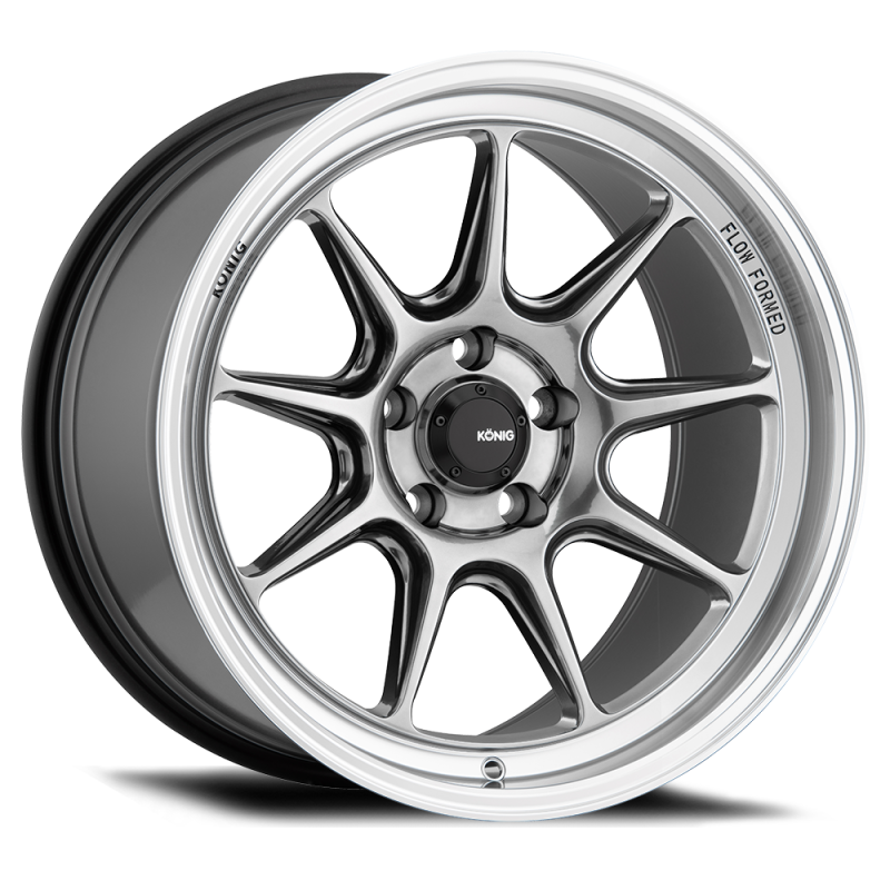 Konig Countergram 17x8 4x100 ET45 Hyper Chrome / Machined Lip CT8710045C
