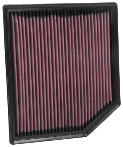 K&N 2018 Jeep Grand Cherokee V8-6.2L F/I Replacement Drop In Air Filter 33-5077