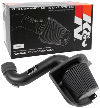 K&N 07-10 GMC Sierra 2500/3500 6.6L V8 Blackhawk Performance Intake Kit 71-3066