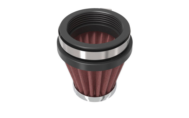 K&N Universal Chrome Filter 2.125 in Flange ID / 3in Base OD / 2in Top OD / 2.75in Height RC-2340