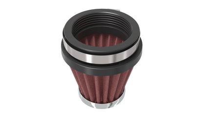 K&N Universal Chrome Filter 2.125 in Flange ID / 3in Base OD / 2in Top OD / 2.75in Height RC-2340
