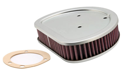 K&N Replacement Air Filter 1.625in H for Harley Davidson HD-1499