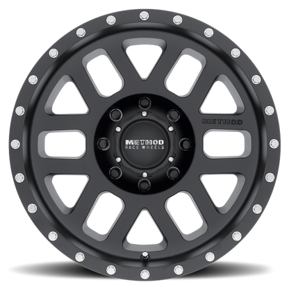 Method Race Wheels MR306 Mesh Matte Black Wheels MR30689087518