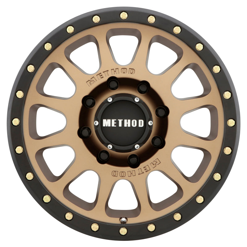 Method Race Wheels MR305 NV HD Matte Bronze Wheels with Matte Black Ring MR30589080918H