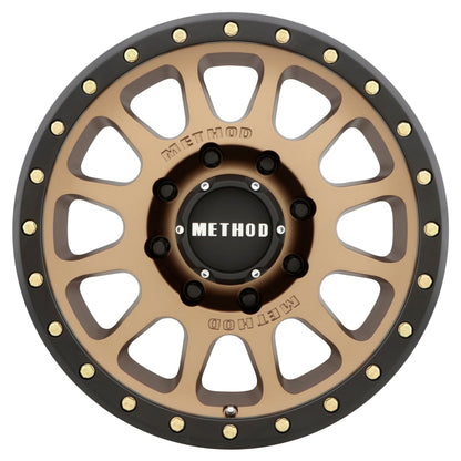 Method Race Wheels MR305 NV HD Matte Bronze Wheels with Matte Black Ring MR30589087918H