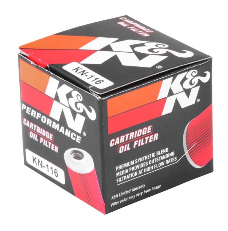 K&N Honda/Husqvarna 1.625in OD x .438in ID x 1.406in H Oil Filter KN-116