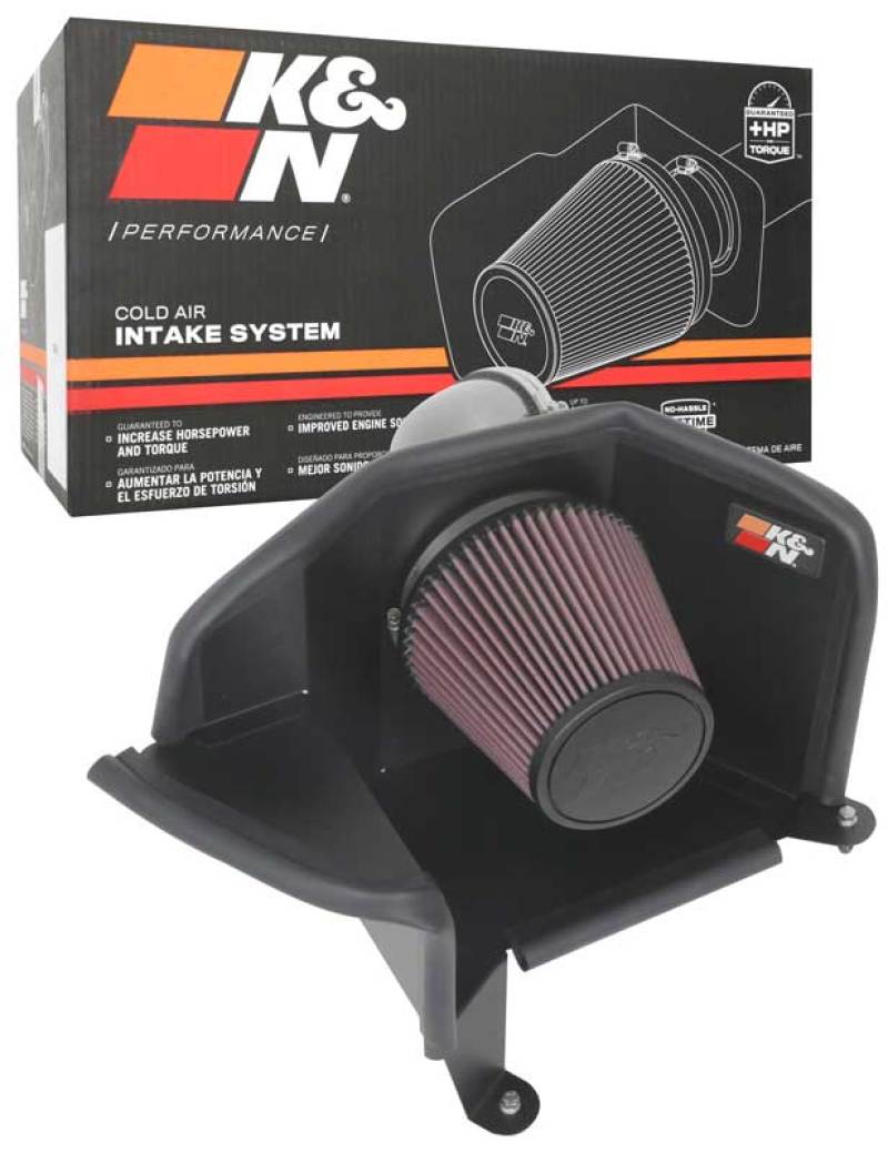 K&N 2021+ Ford Bronco Sport 1.5L L3 Performance Air Intake System 77-2615KC