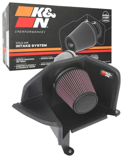 K&N 2021+ Ford Bronco Sport 1.5L L3 Performance Air Intake System 77-2615KC