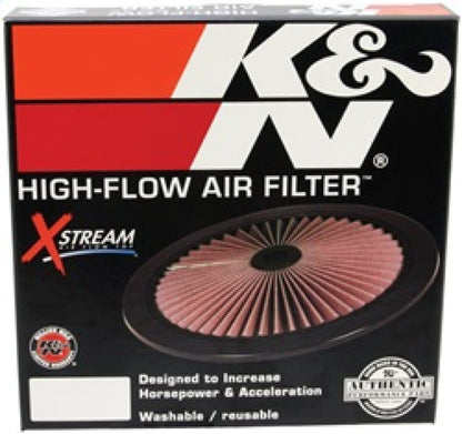 K&N X-Stream Top Round Lid 9 inch Outside Diameter 66-0901