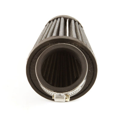 K&N Universal Rubber Filter Round Tapered 3in Base OD x 2in Top OD x 4in H - 73-78 Honda ATC90 R-1100