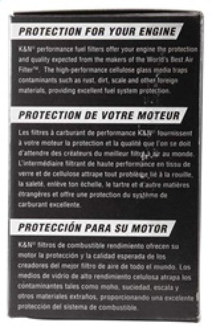 K&N Fuel Filter 84-89 Nissan 300ZX, 00-04 Nissan Xterra. 95-97 Nissan 200SX PF-1100