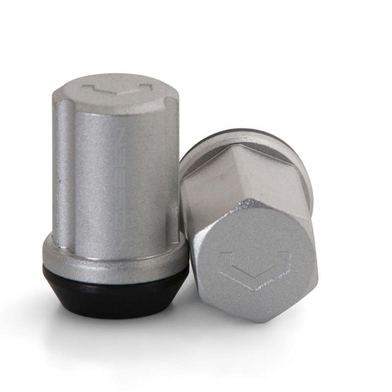 Vossen 35mm Lock Nut - 12x1.25 - 19mm Hex - Cone Seat - Silver (Set of 4) LUG-NL1225-CH