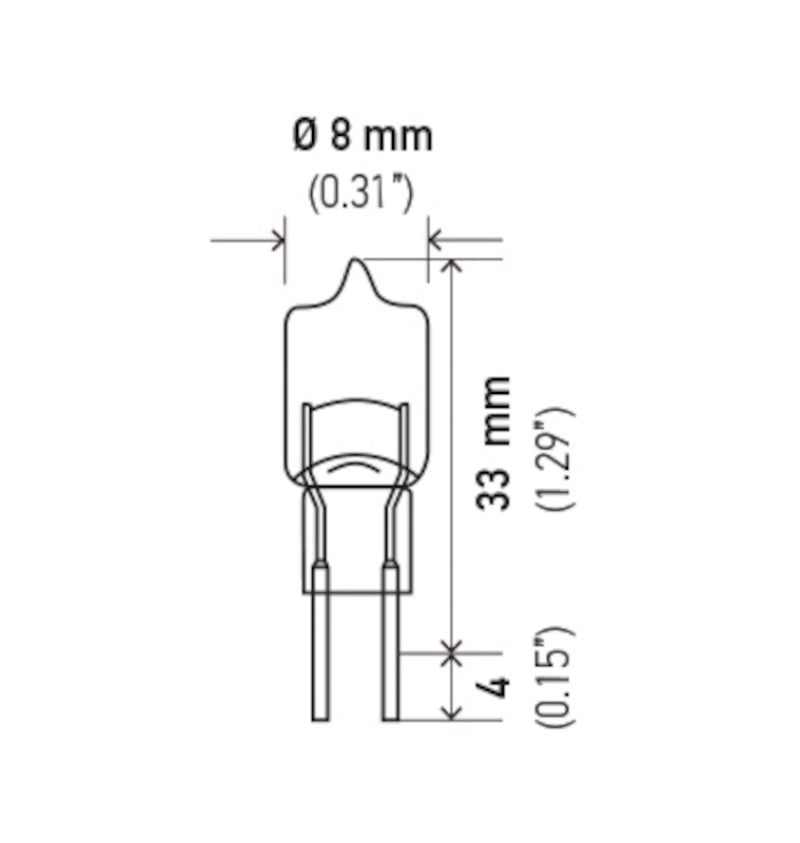 Hella Bulb 12V 20W G4 T3 JC20