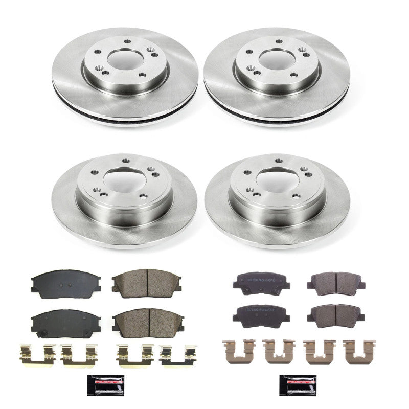 Power Stop Z17 Evolution Plus Stock Replacement Brake Kits KOE8686