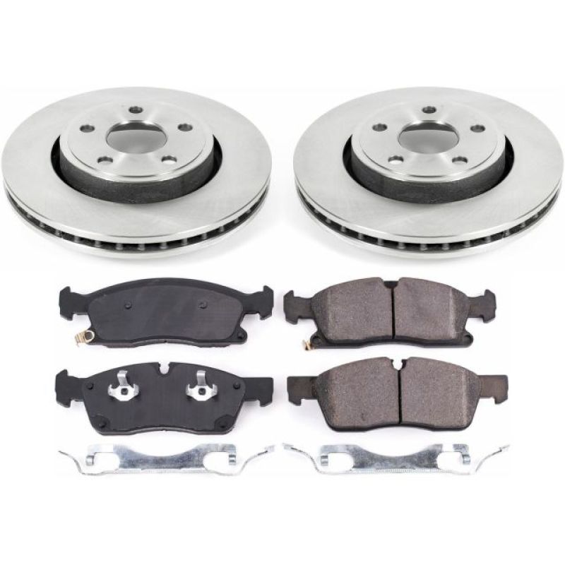 Power Stop Z17 Evolution Plus Stock Replacement Brake Kits KOE7412