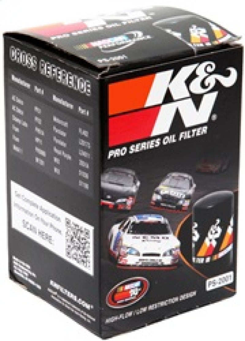 K&N Oil Filter 3in OD x 5.094in H for Buick/Chevrolet/Pontiac/GMC/Oldsmobile/GMC/Cadillac PS-2001