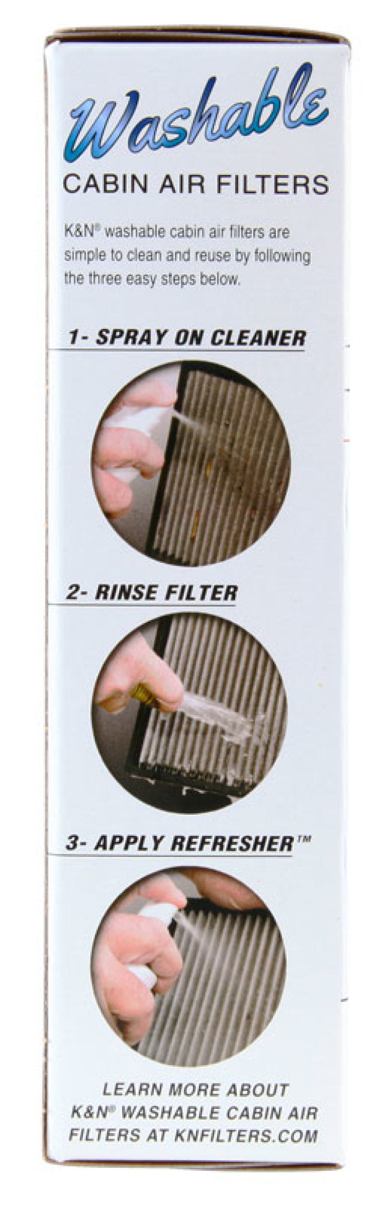 K&N Cabin Filter Cleaning Kit 99-6000