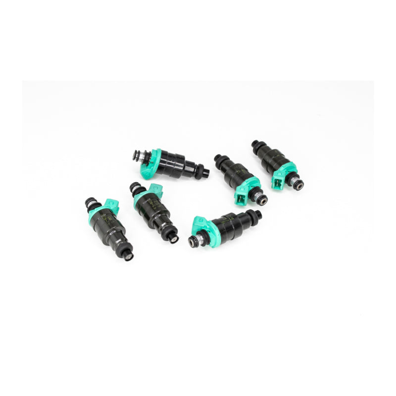 DeatschWerks Universal 350cc Low Impedance 11mm Upper Injector - Set of 6 42M-11-0350-6