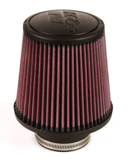 K&N Universal Rubber Filter - Round Tapered 6in Base OD x 3in Flange ID x 6in H RE-0930