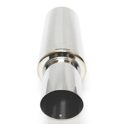 BLOX Racing 76.2mm N1 Straight Tip Muffler Universal BXEX-00110