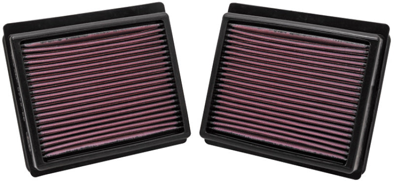 K&N Replacement Air Filter INFINITI M35 3.5L V6; 09-10 (2 PER BOX) 33-2440