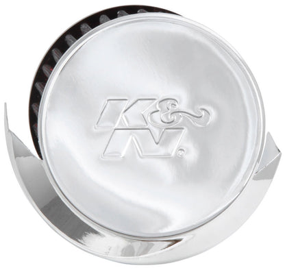 K&N 1in Flange L x 3in OD x 2.5in Height Clamp On Crankcase Vent Filter 62-1516