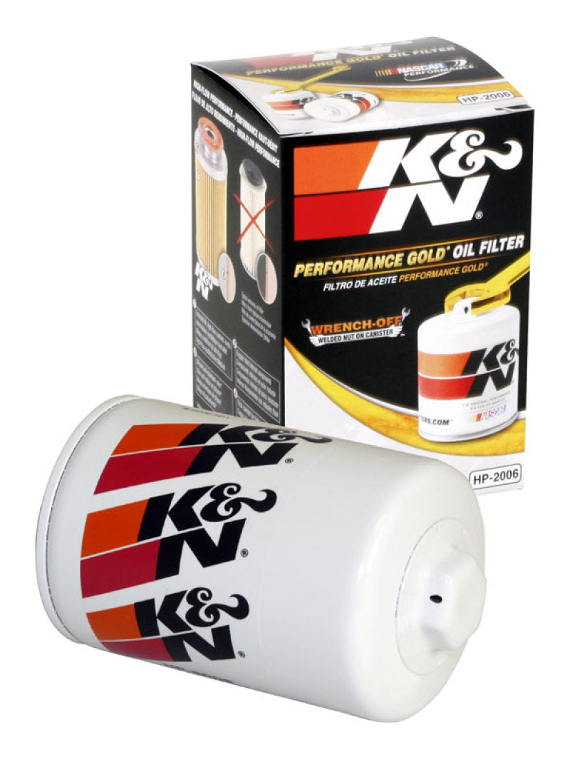 K&N Universal Performance Gold Oil Filter HP-2006