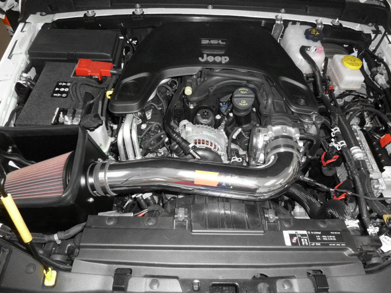 K&N 2018 Jeep Wrangler JL V6-3.6L High Flow Performance Kit 77-1576KP