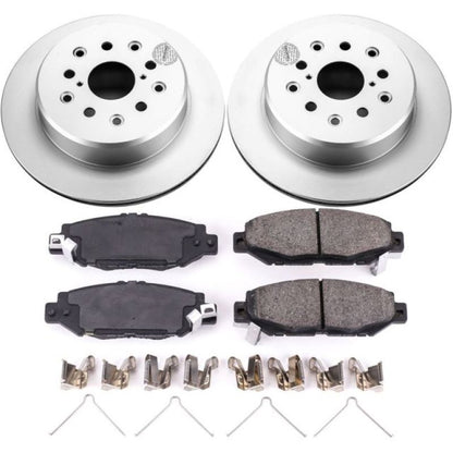 Power Stop Z17 Evolution Plus GEOMET Coated Brake Kits CRK1080