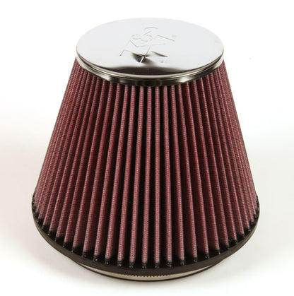 K&N Round Tapered Universal Air Filter 6in Flange ID x 7.5in Base OD x 4.5in Top OD x 6in H RF-1048