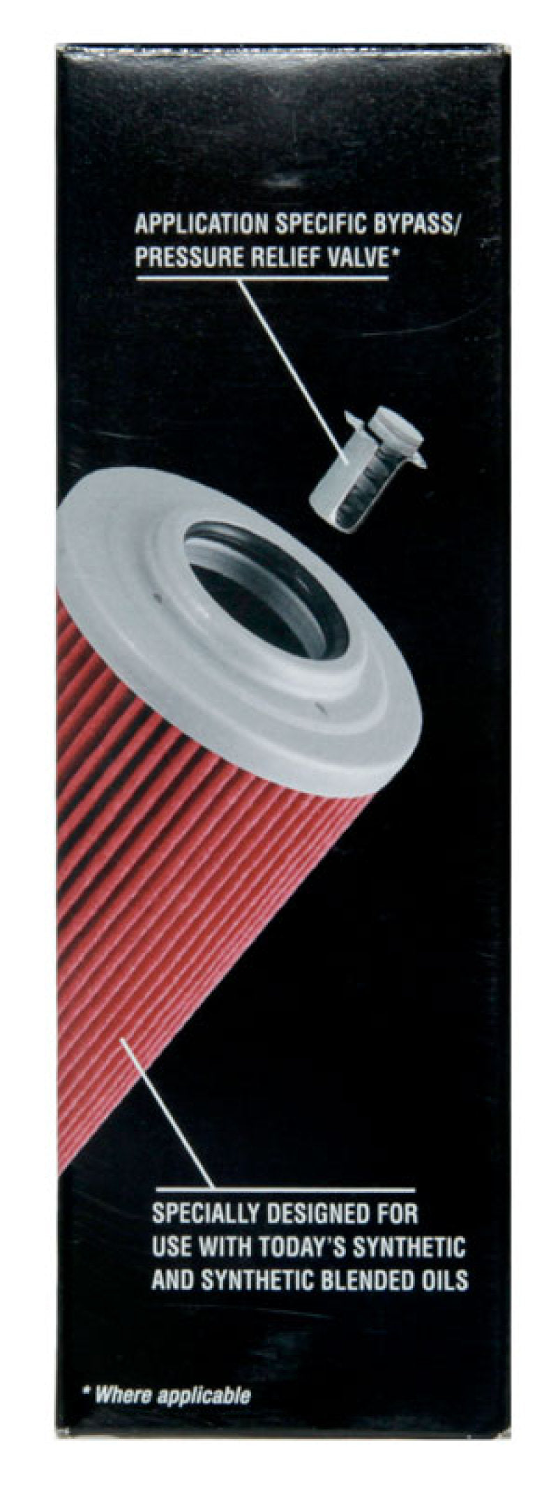 K&N 1.625in OD x 5.05in H Oil Filter KN-650