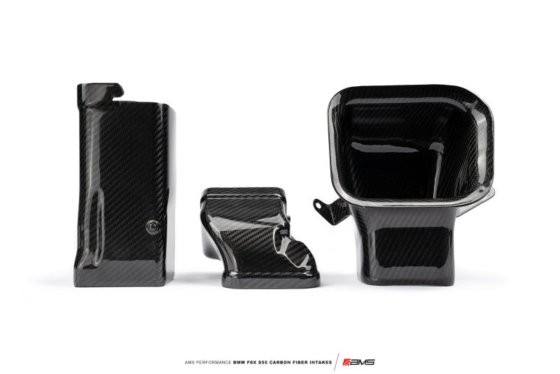 AMS Performance 15-18 BMW M3 / 15-20 BMW M4 w/ S55 3.0L Turbo Engine Carbon Fiber Intake AMS.39.08.0001-1