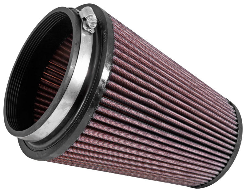 K&N Filter Universal Clamp-On Air Filter 5in Flange / 6-1/2in Base / 4-3/8in Top / 8in Height RU-2805XD