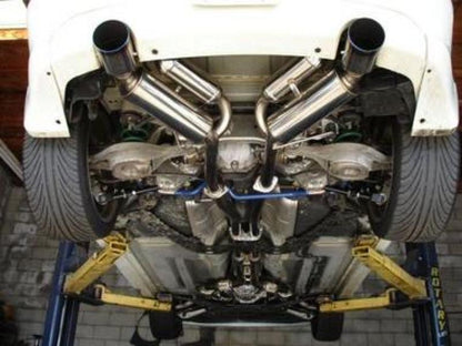 HKS 03-07 G35 Dual Hi-Power Titanium Tip Catback Exhaust 32009-BN002