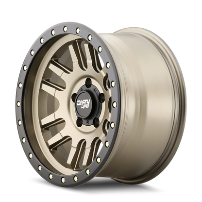 Dirty Life Wheels 9309 Canyon Pro Street Series Satin Gold Wheels 9309-7973MGD12