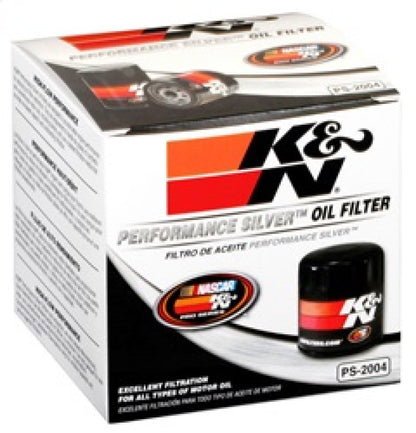 K&N Oil Filter for Fiat/Porsche/Triump/Alfa Romeo/MG/Dodge/Mercury/Toyota 3.656in OD x 4in H PS-2004