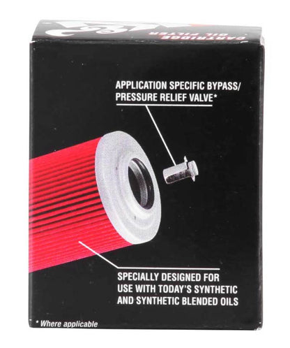 K&N Yamaha / Fantic Caballero / Husqvarna 1.5in OD x 1.813inH Oil Filter KN-140