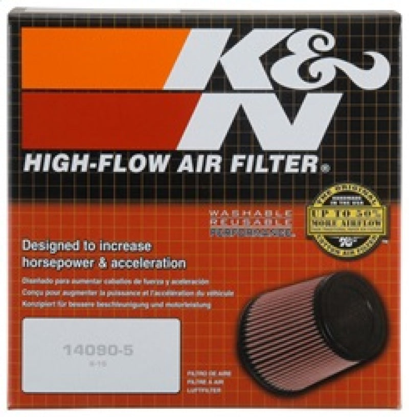 K&N Unique Custom Air Filter Tapered Conical 170mm Base OD x 60mm Top OD x 124mm Height RC-5052