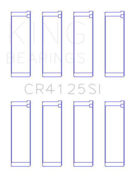 King SI-Series Rod Bearings CR4125SI075