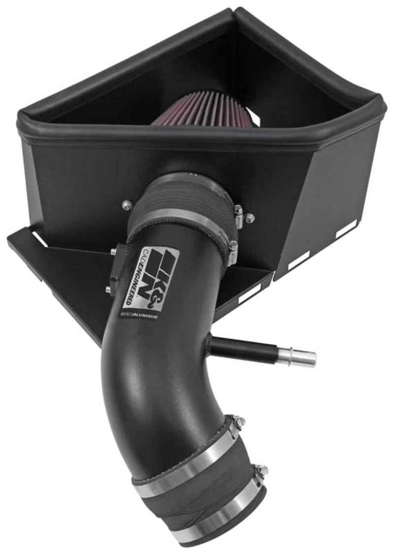 K&N 14-15 Ram 2500/3500 6.4L V8 High Flow Performance Intake Kit 77-1568KTK