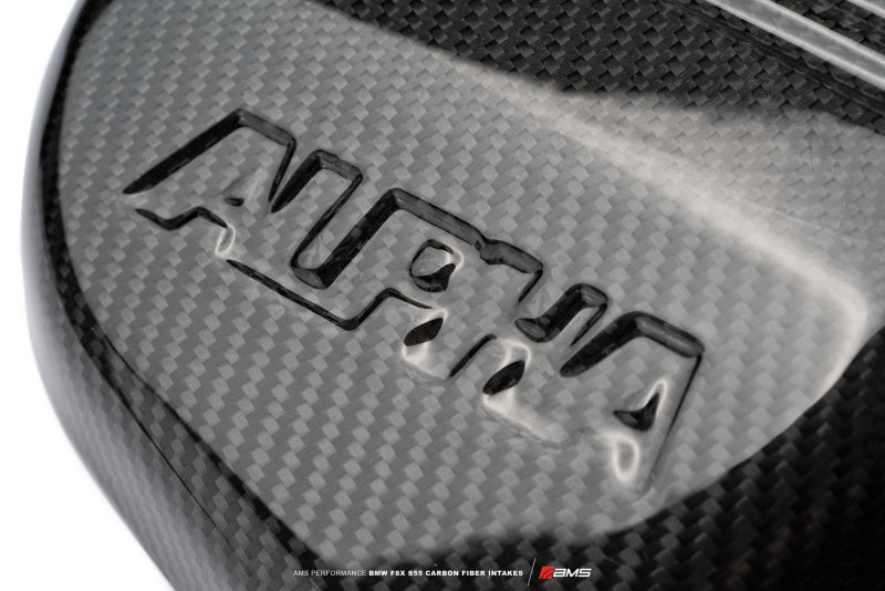 AMS Performance 15-18 BMW M3 / 15-20 BMW M4 w/ S55 3.0L Turbo Engine Carbon Fiber Intake AMS.39.08.0001-1