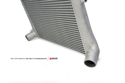 AMS Performance 2015+ VW Golf R MK7 Front Mount Intercooler Upgrade w/Cast End Tanks AMS.21.09.0001-1