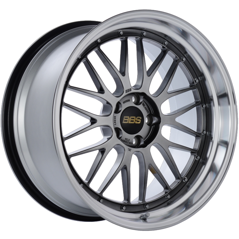 BBS LM 20x10.5 5x114.3 ET20 CB66 Diamond Black Center Diamond Cut Lip Wheel LM239DBPK