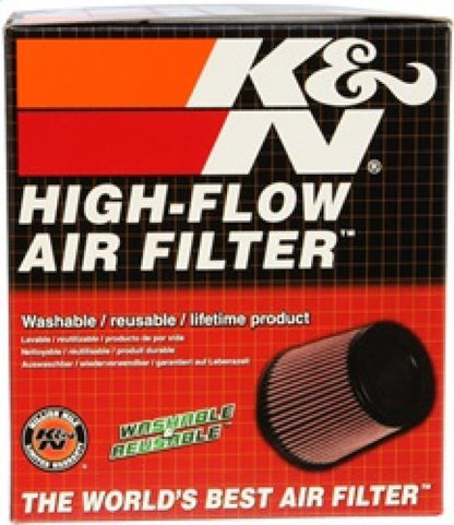 K&N Universal Rubber Filter-Round Tapered 3in Flange ID x 6in Base OD x 6in Top OD x 5in H RU-5176
