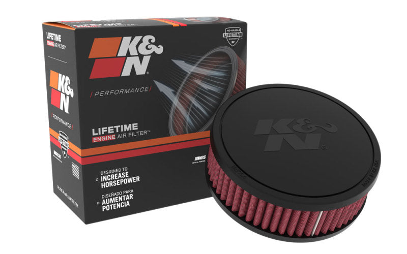 K&N Universal Filter 2 1/16in Flange / 6in OD / 2in H / CR TP V RU-045V